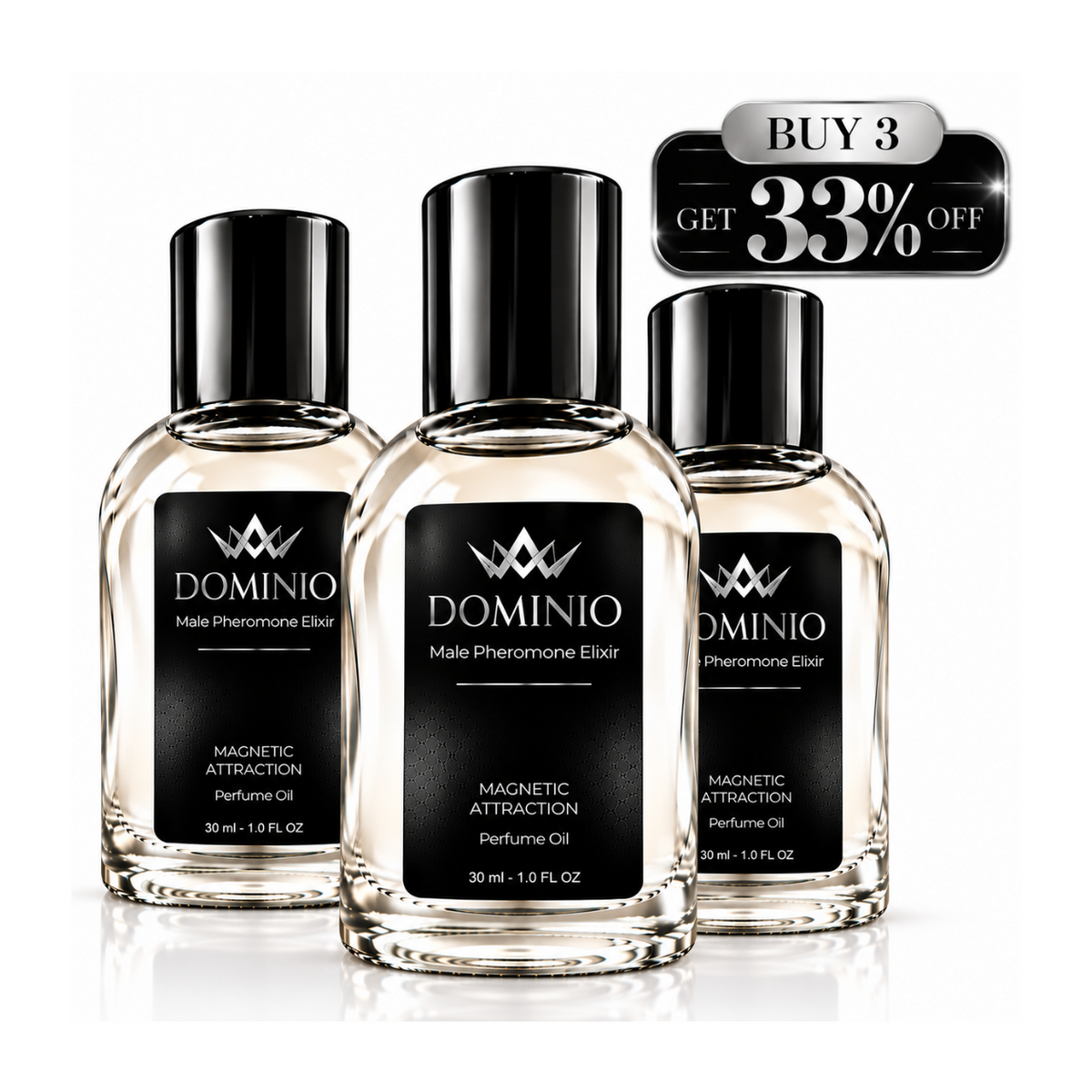 Dominio - Perfume con Feromonas Reales - 30ML